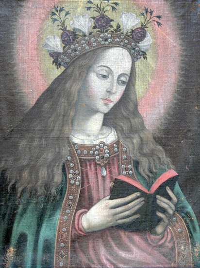 Virgen del Libro.